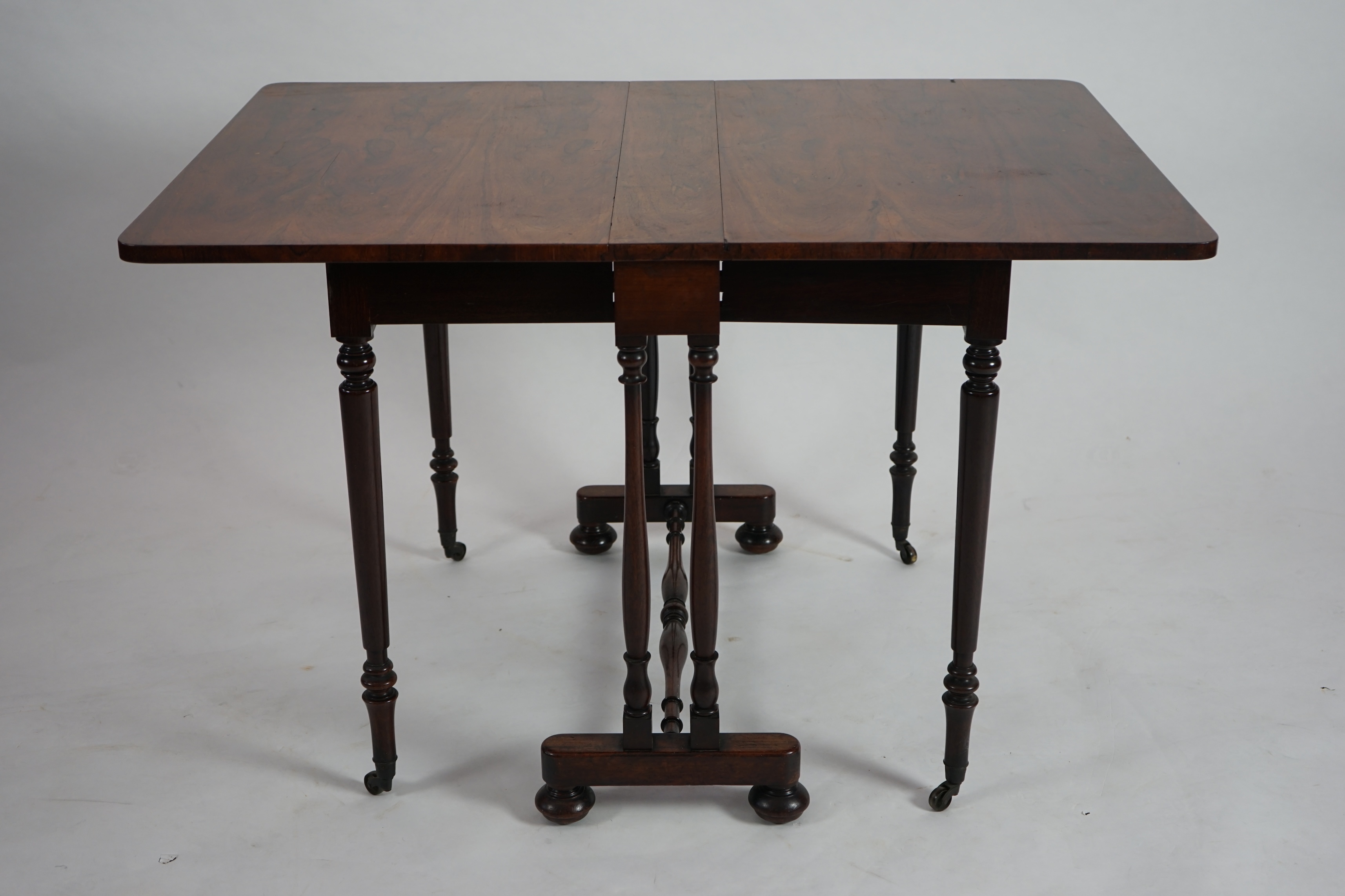 An early Victorian rosewood Sutherland table